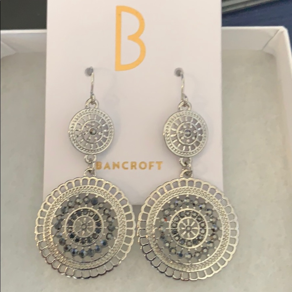 Bancroft Kimmy Drop Earrings Silver